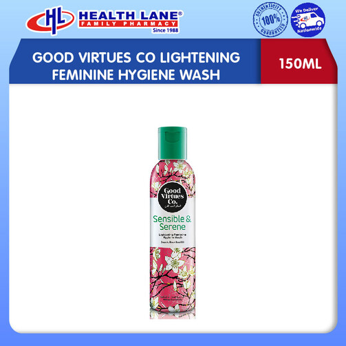 GOOD VIRTUES CO LIGHTENING FEMININE HYGIENE SABUN (150ML)